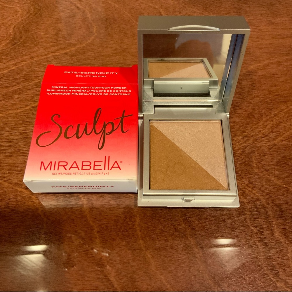 Mirabella Sculpt mineral highlight and contour powder
